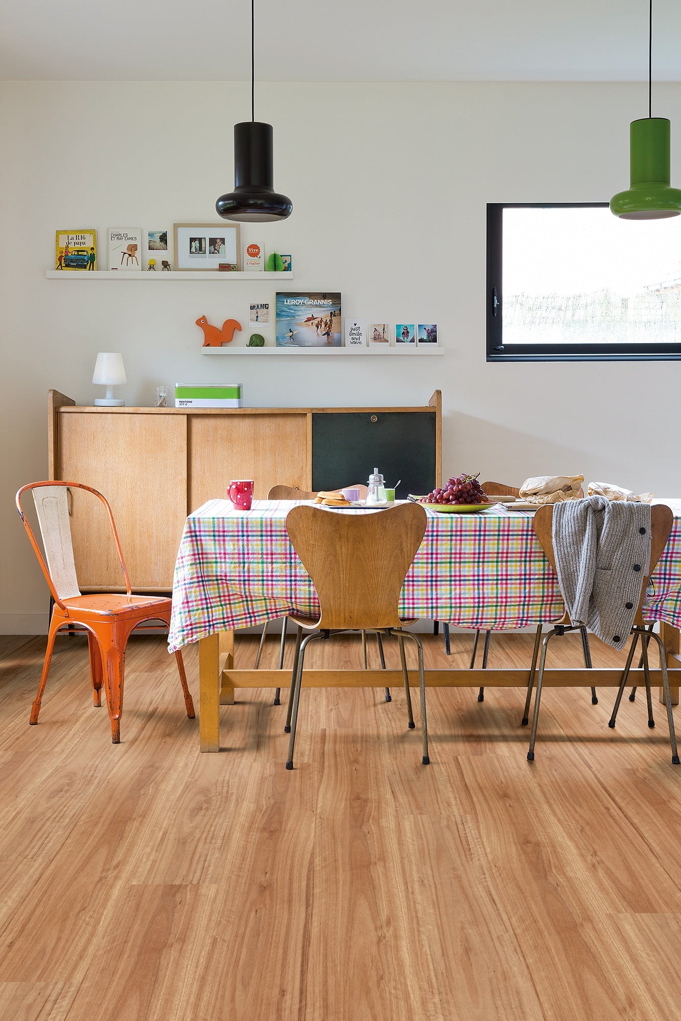 Warm-tone Laminate Flooring