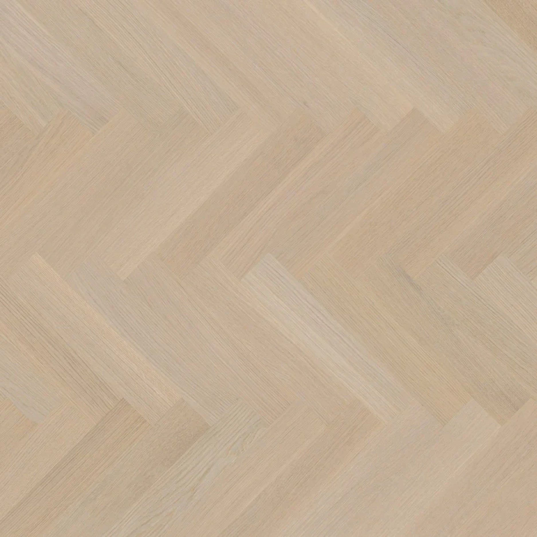 Powder White Herringbone