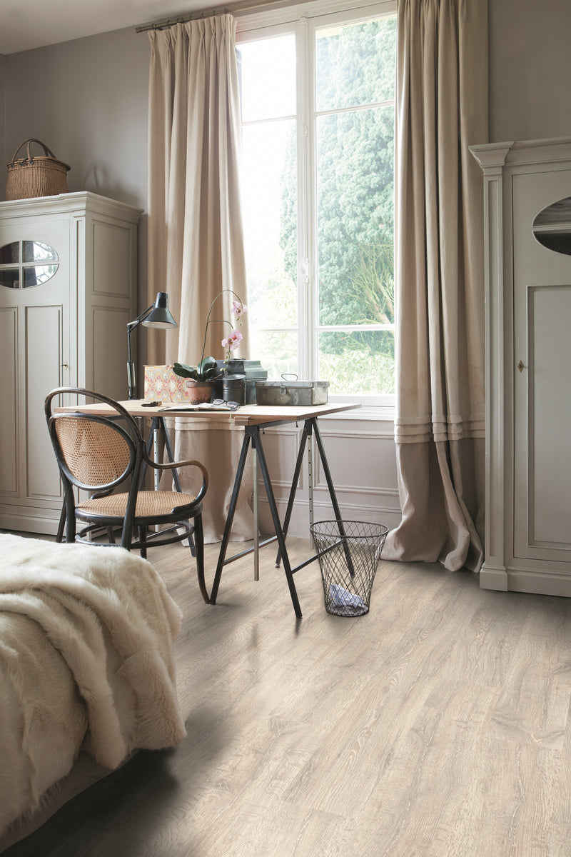 Rendered Reclaimed White Patina Oak - 1