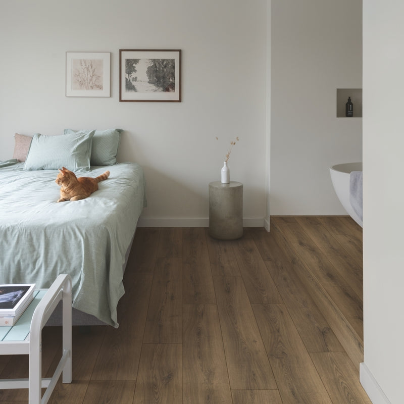 Rendered Warm Brown Oak - 1