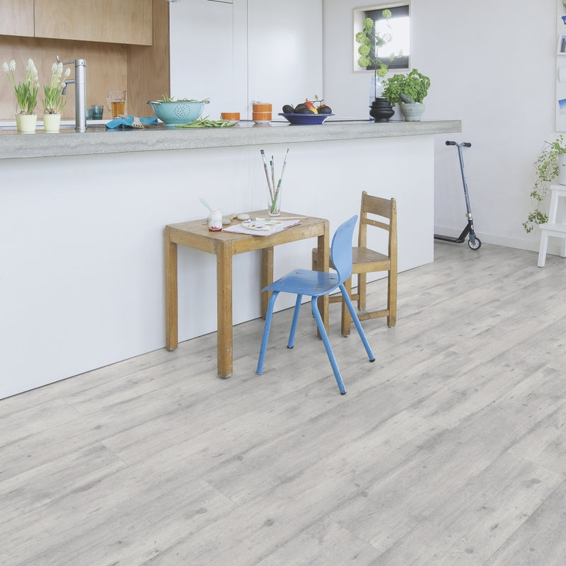 Rendered Concrete Wood Light Grey - 1
