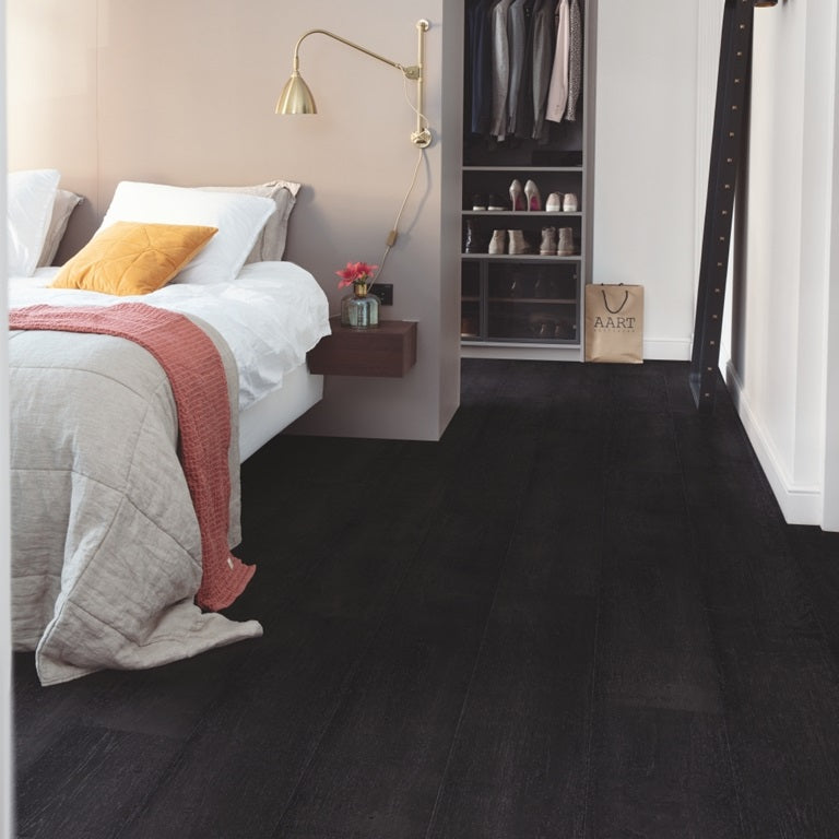 Rendered Painted Oak Black - 1